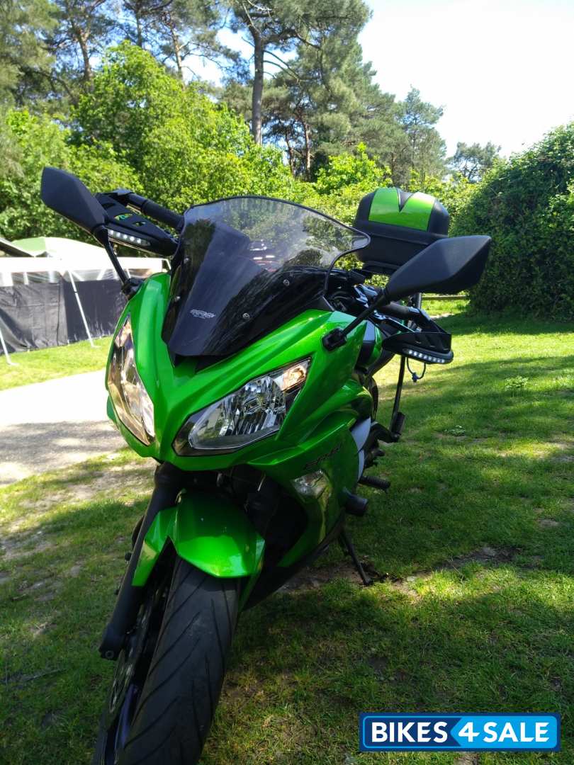 Green Kawasaki ER-6F Ninja ABS Sport Tourer