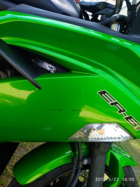 Green Kawasaki ER-6F Ninja ABS Sport Tourer