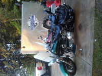 Hunter Green Harley Davidson Heritage Softail