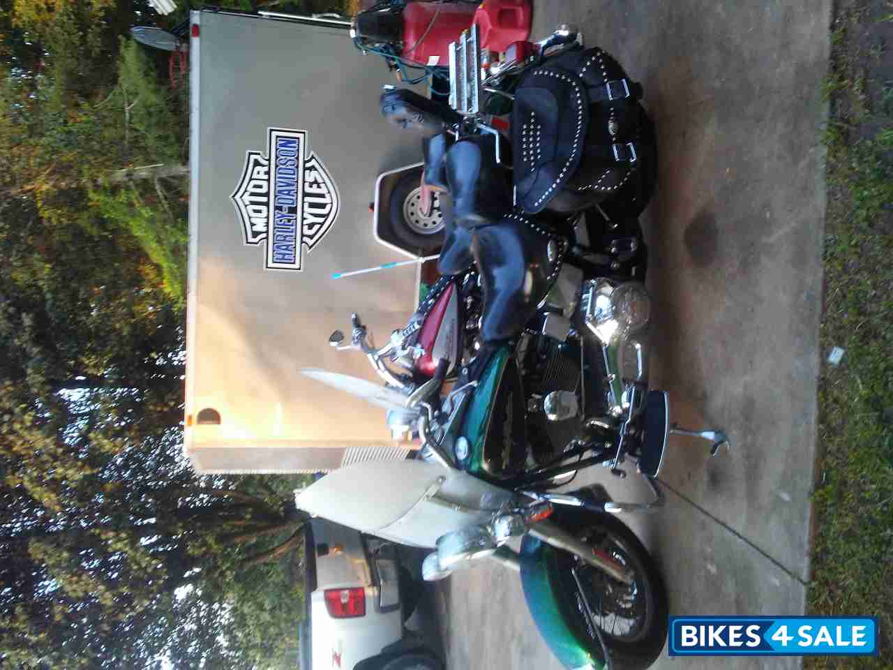 Hunter Green Harley Davidson Heritage Softail