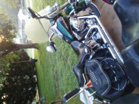 Hunter Green Harley Davidson Heritage Softail