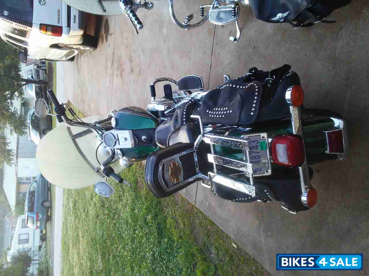 Hunter Green Harley Davidson Heritage Softail