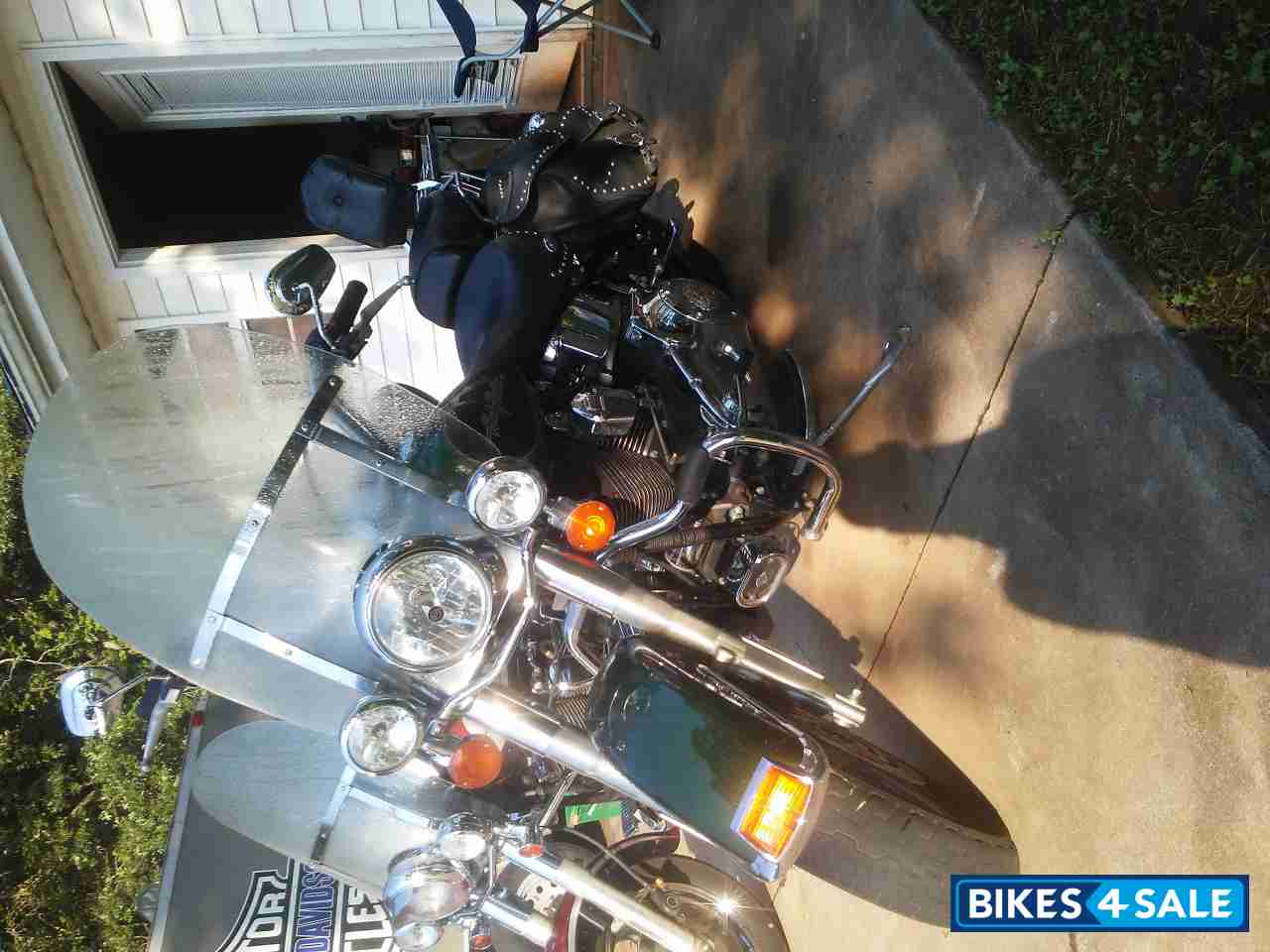 Hunter Green Harley Davidson Heritage Softail