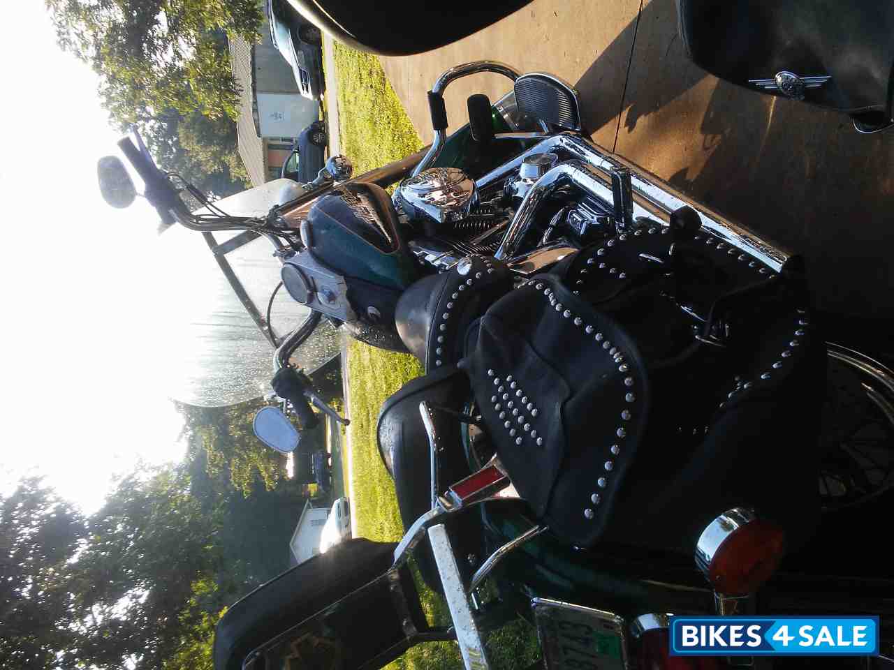 Hunter Green Harley Davidson Heritage Softail