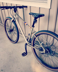 Silver / Grey Kona Dew Hybrid