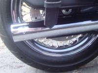 Vivid Black Harley Davidson Superglide FXDC