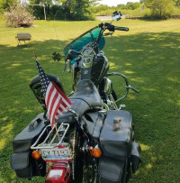 Vivid Black Harley Davidson Superglide FXDC