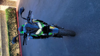 Green/black Kawasaki Z400