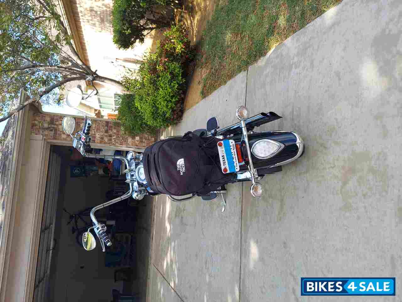 Black Yamaha Roadstar Silverado