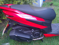 Red Aprilia SXR50