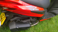 Red Aprilia SXR50