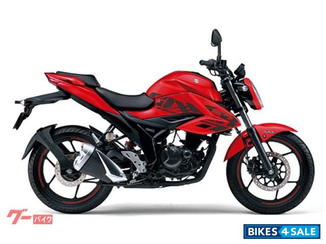 Red Suzuki Gixxer
