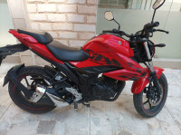 Red Suzuki Gixxer