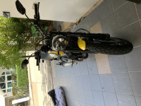 Yellow Ducati Scrambler