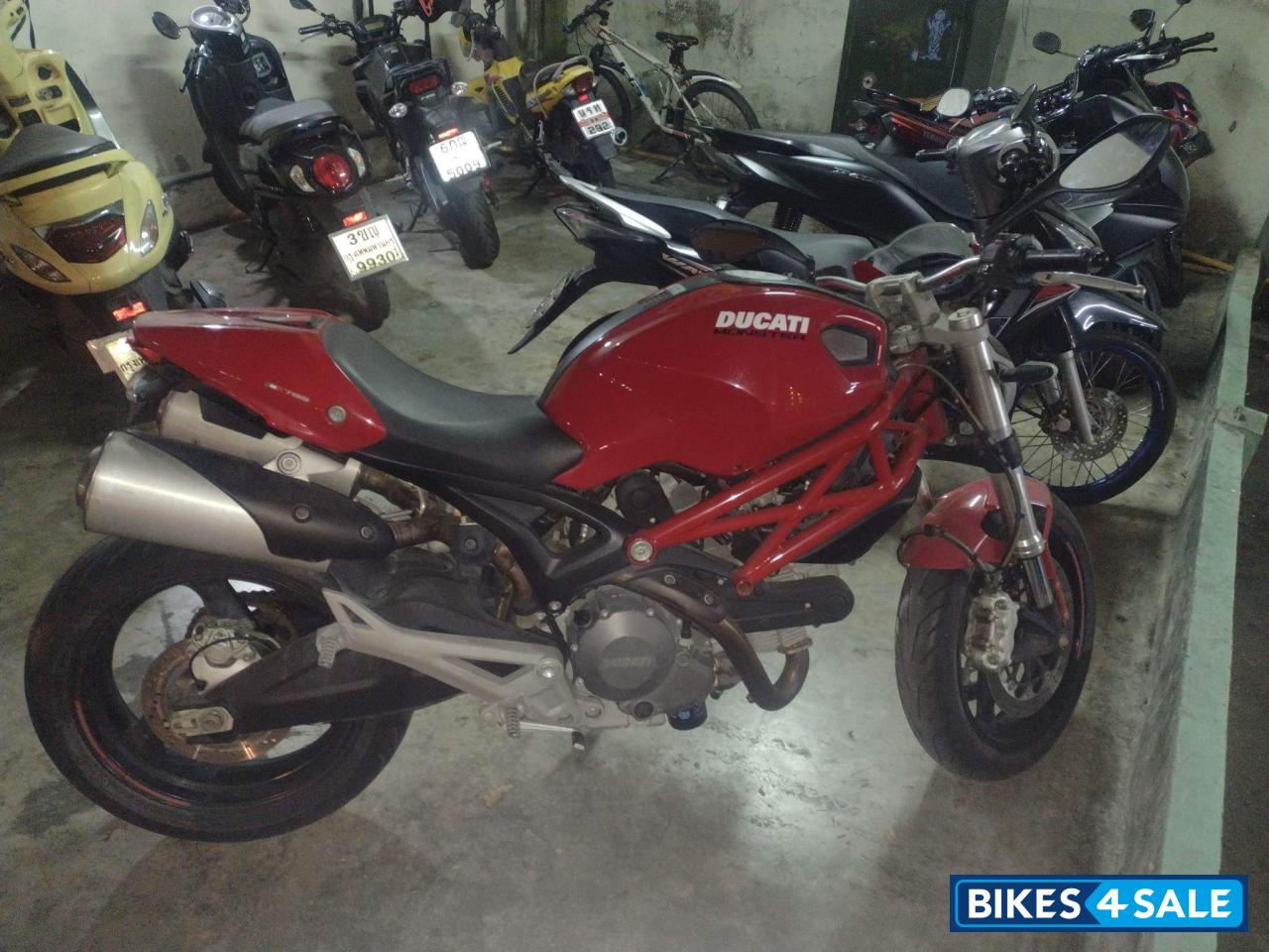 Red Ducati Monster 795 ABS