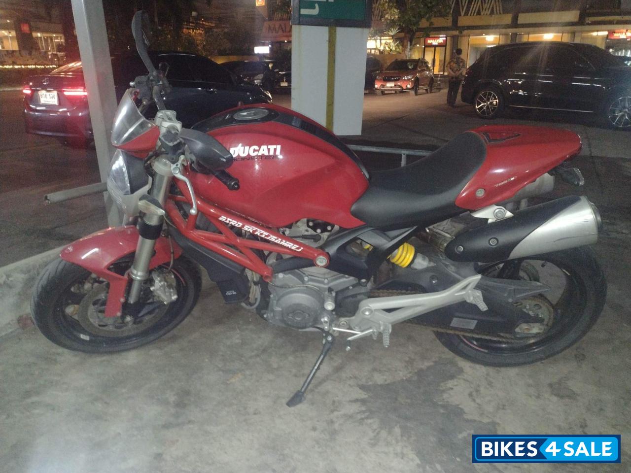 Red Ducati Monster 795 ABS