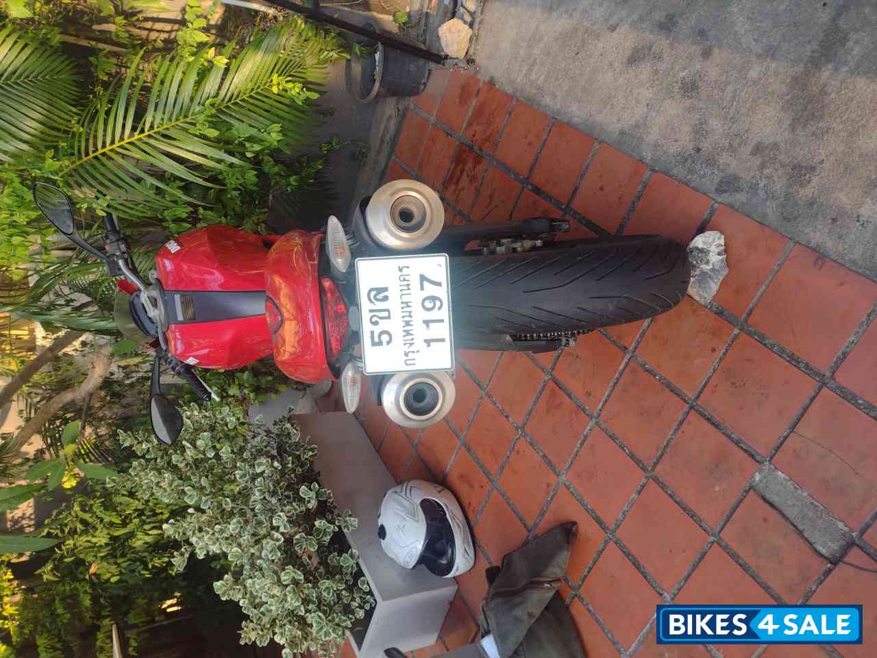 Red Ducati Monster 795 ABS