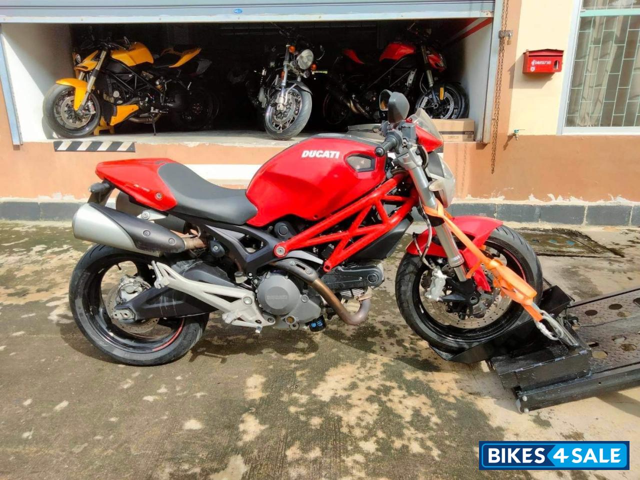 Red Ducati Monster 795 ABS