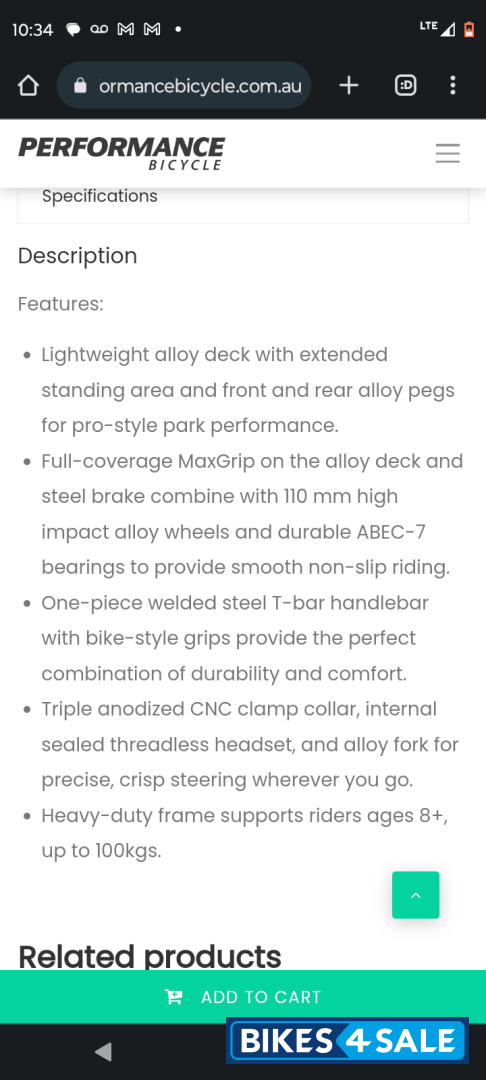 Mongoose Rise 110 Elite