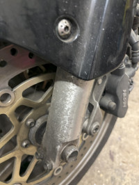 Black Honda CBRXX Superblackbird