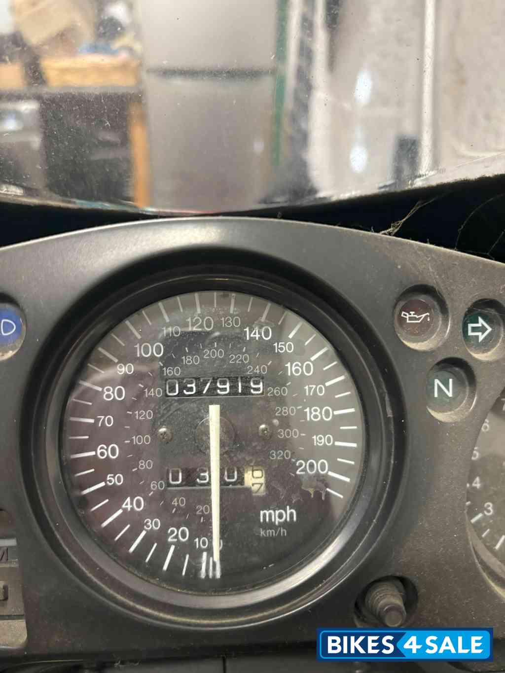 Black Honda CBRXX Superblackbird