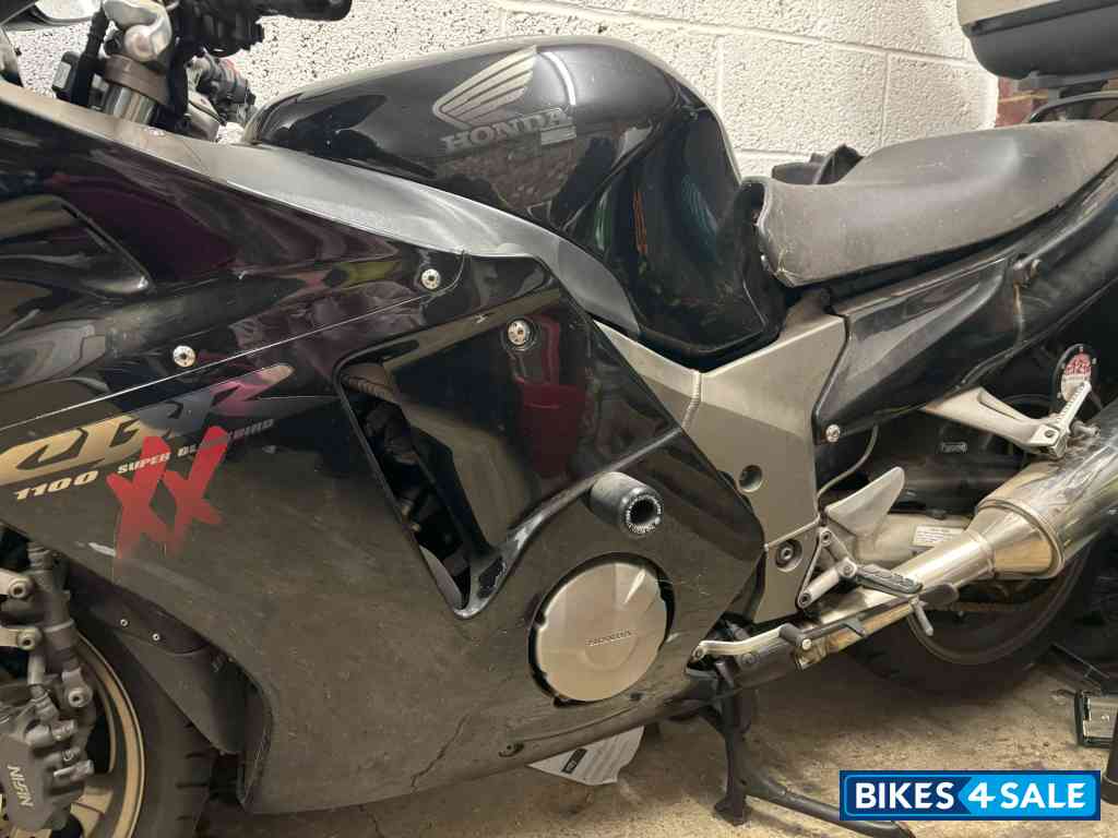 Black Honda CBRXX Superblackbird