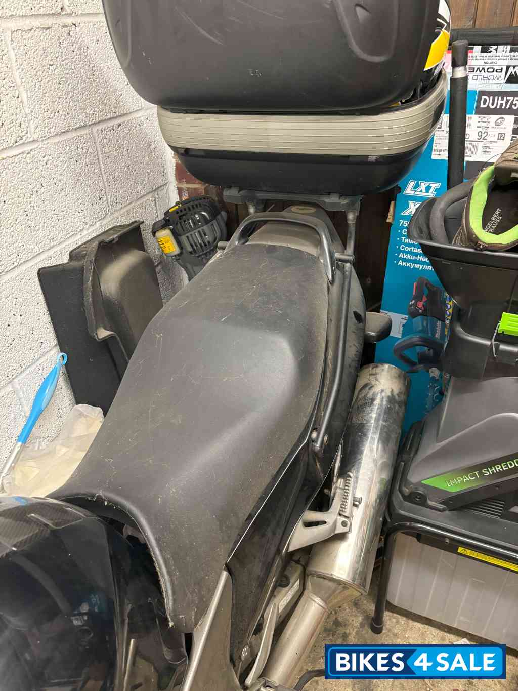 Black Honda CBRXX Superblackbird