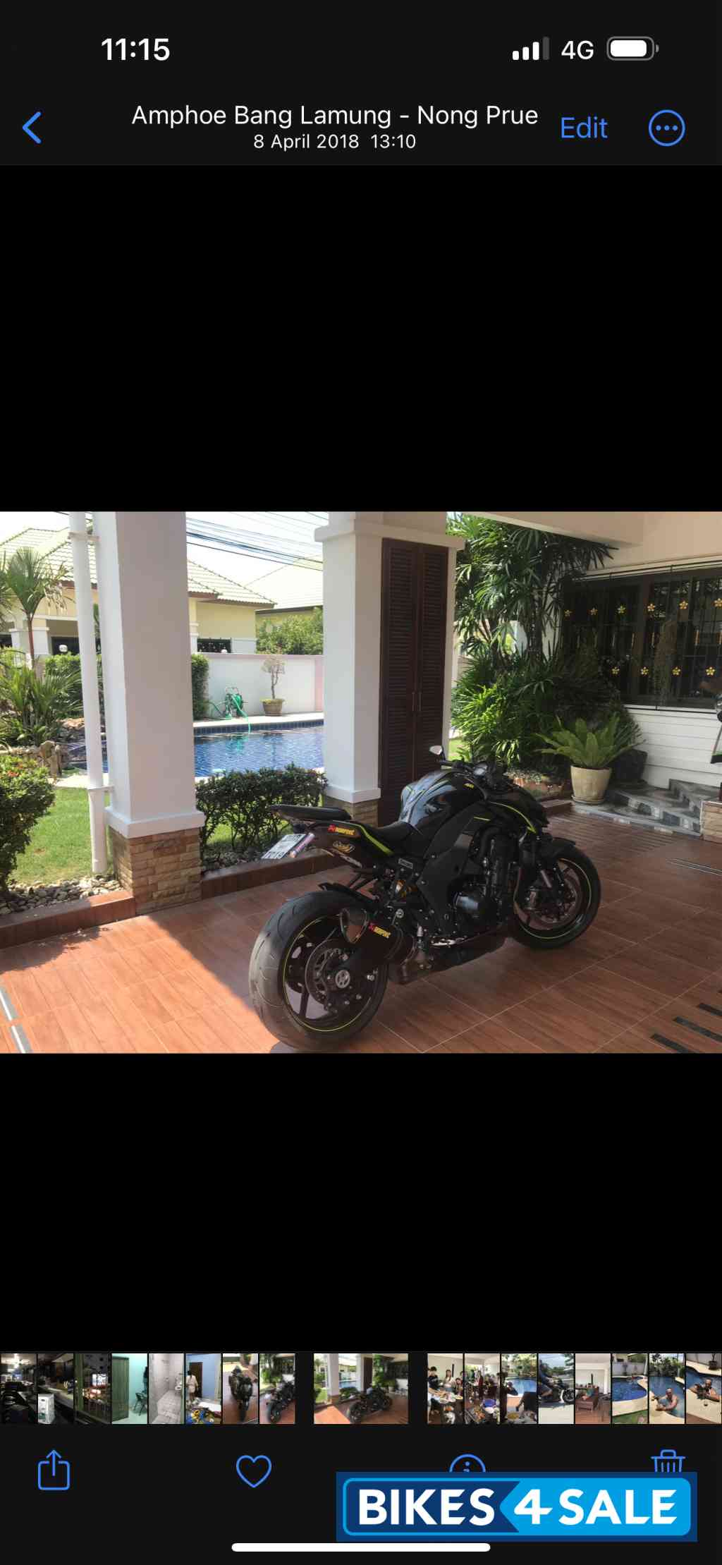 Kawazaki Z 1000 LTD edition