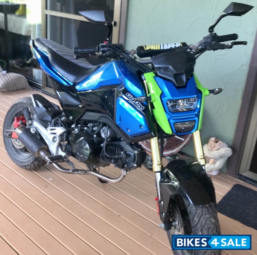 Blue/green HONDA GROM