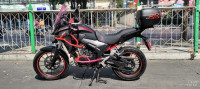 Black/red Honda CB500X