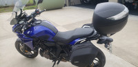 Blue Yamaha Trace 7
