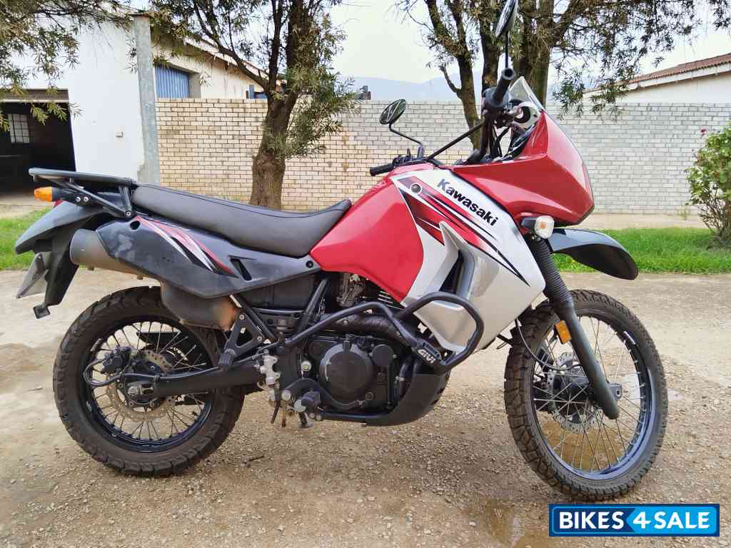Red Kawasaki KLR