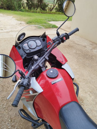 Red Kawasaki KLR
