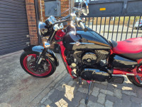 Black And Red Kawasaki Vulcan 1600 MeanStreak SE