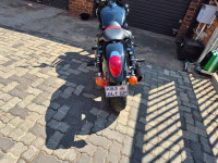 Black And Red Kawasaki Vulcan 1600 MeanStreak SE