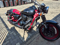 Black And Red Kawasaki Vulcan 1600 MeanStreak SE