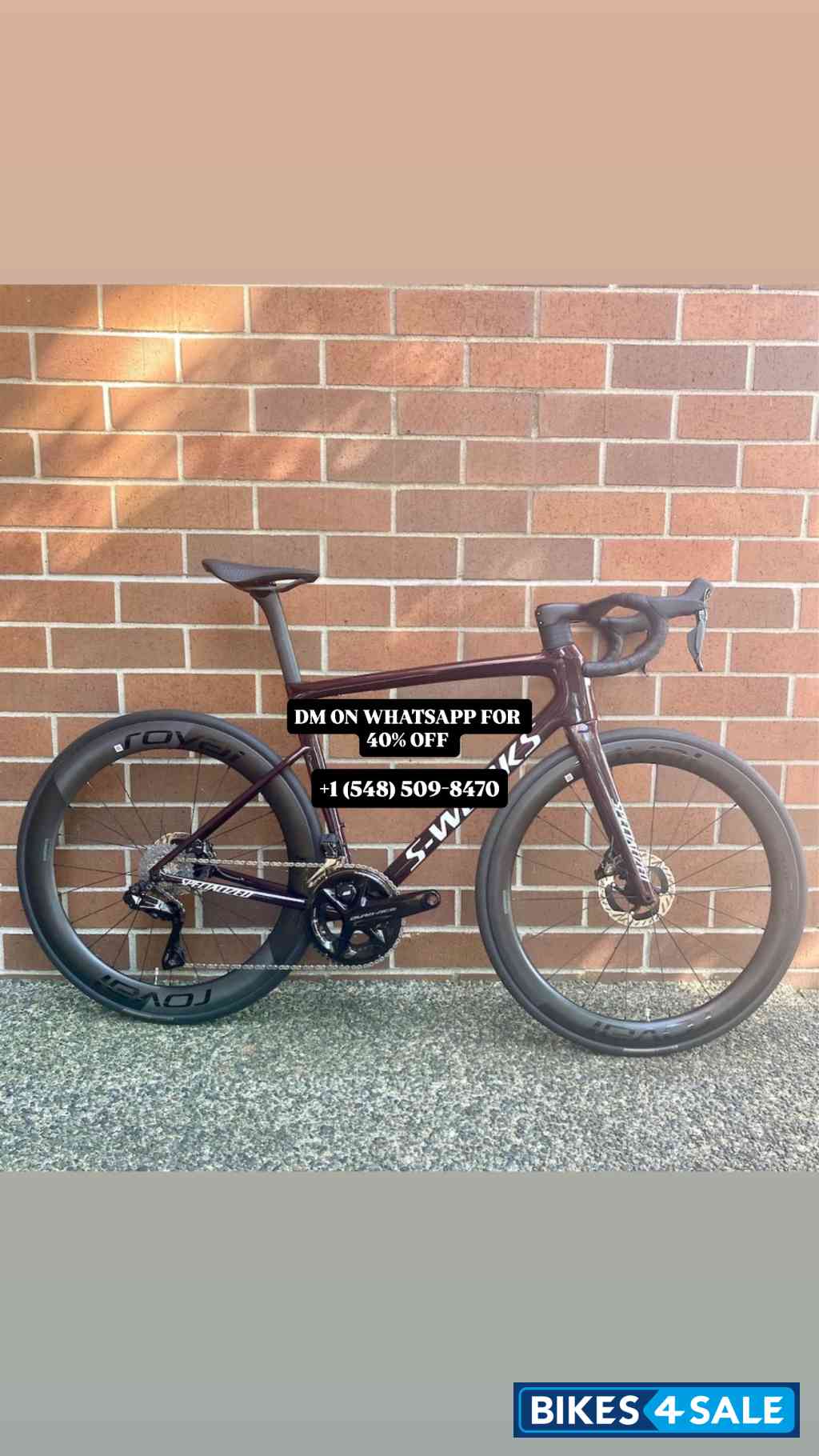 Red To Black Pearl Specialized S-Works Tarmac SL8