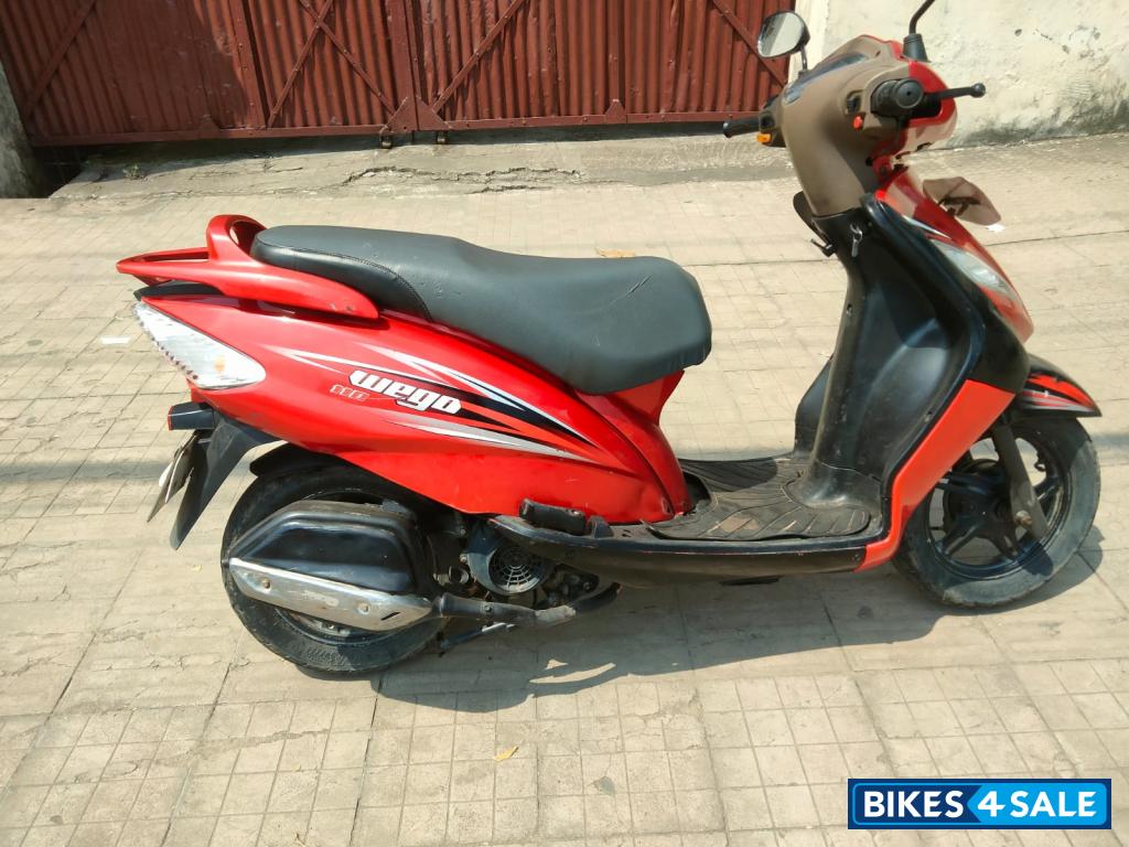 TVS Wego 110 Read Color 2018