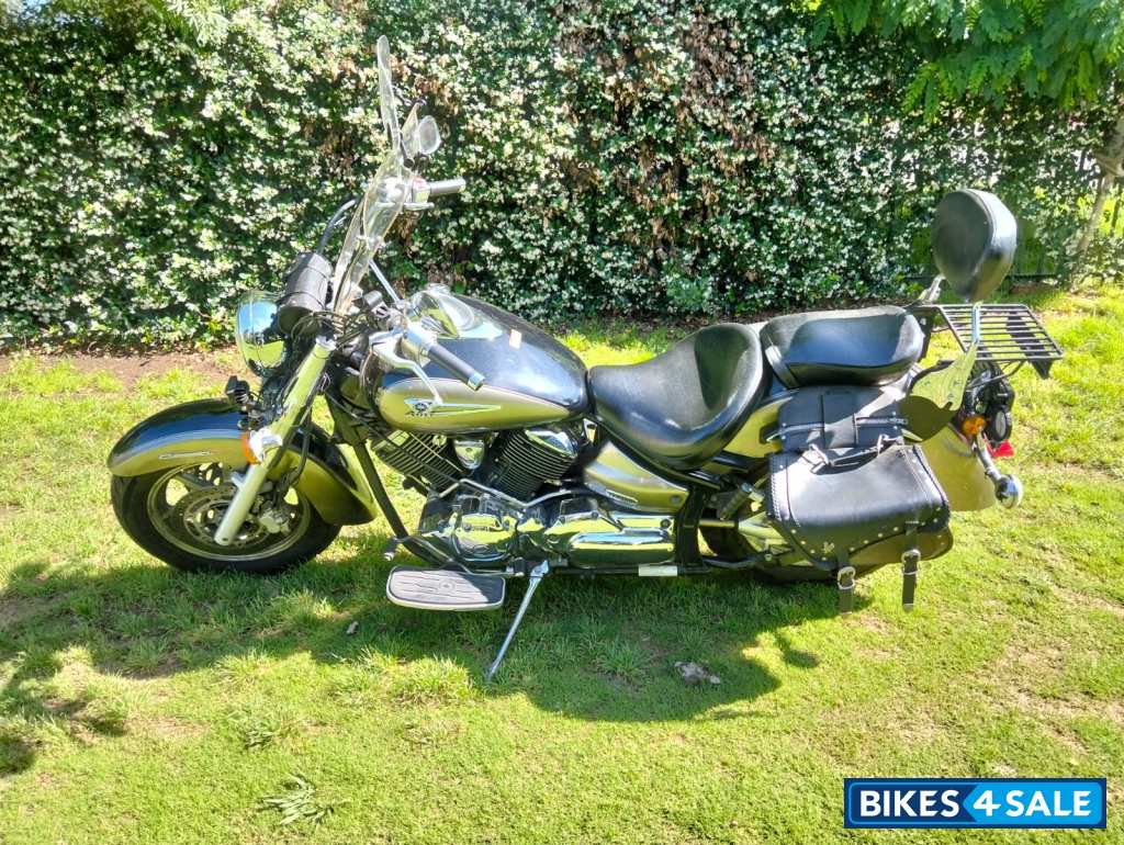 Black And Bronze Yamaha Dragstar Cruiser
