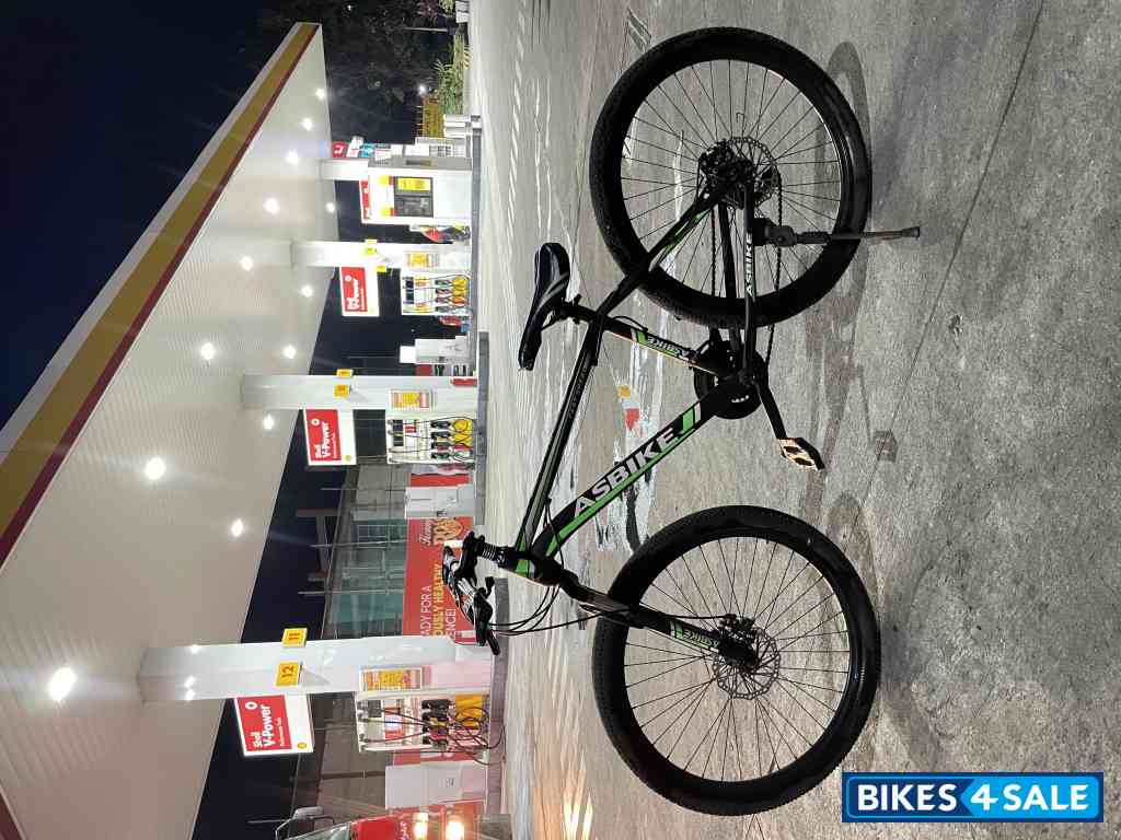 Black W/ Green ASBIKE MTB
