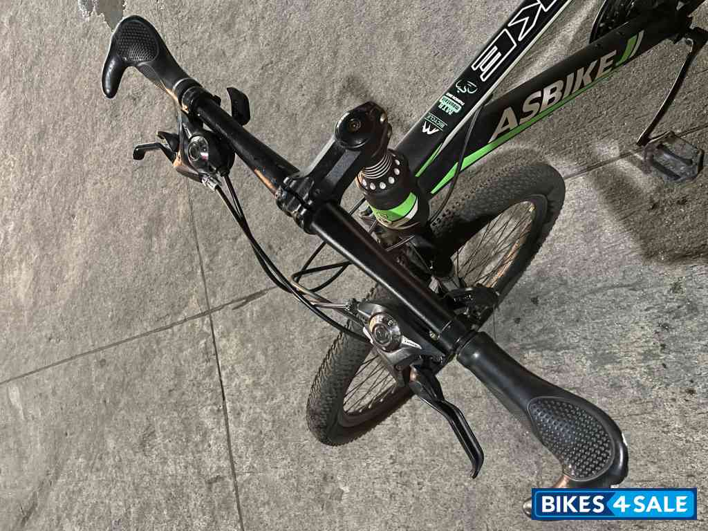 Black W/ Green ASBIKE MTB