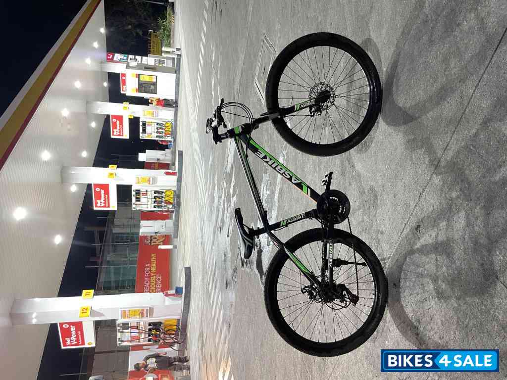 Black W/ Green ASBIKE MTB