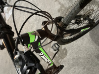 Black W/ Green ASBIKE MTB