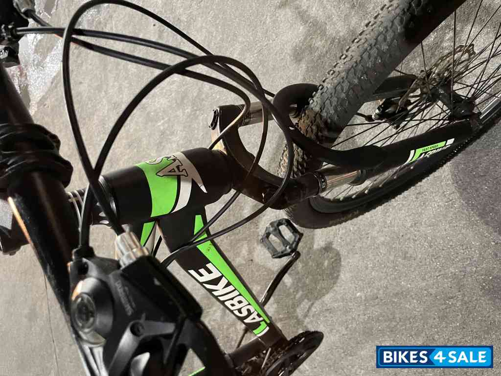 Black W/ Green ASBIKE MTB