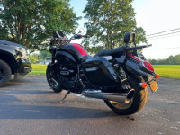 Black Triumph Rocket iii Roadster ABS