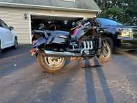 Black Triumph Rocket iii Roadster ABS