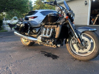 Black Triumph Rocket iii Roadster ABS