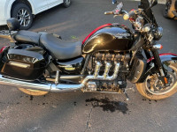 Black Triumph Rocket iii Roadster ABS