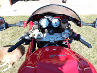 Red Ducati Supersport 1000ds