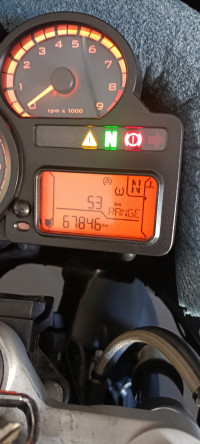Silver BMW R1200GS